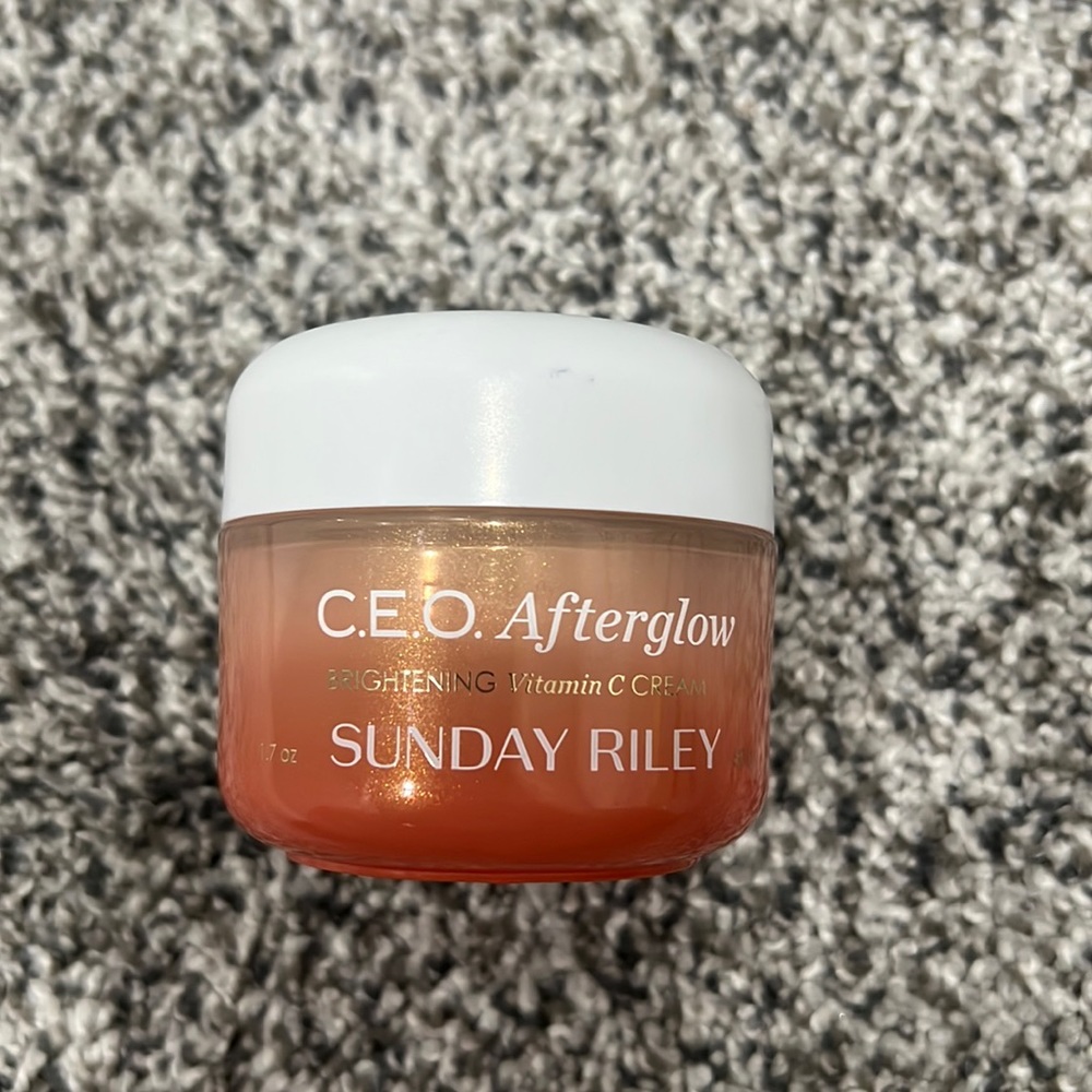 Sunday Riley ceo after glow moisturizer
